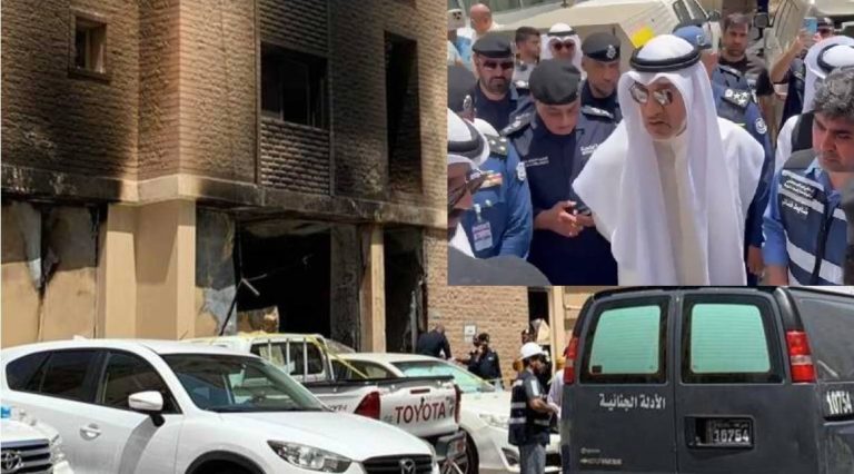 بقرار قضائي.. الإفراج عن 4 مصريين في قضية ⁧حريق «المنقف» بالكويت