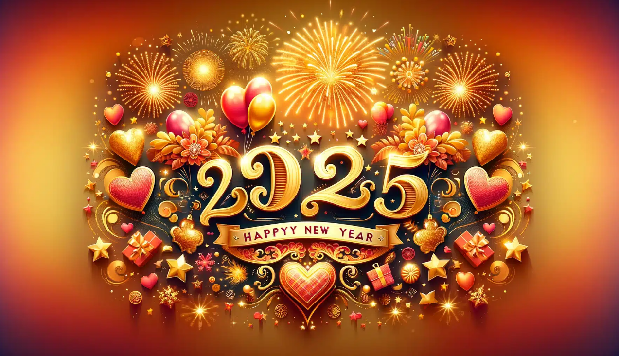 أرق عبارات تهنئة العام الجديد 2025 للأصدقاء والأحباب Happy New Year