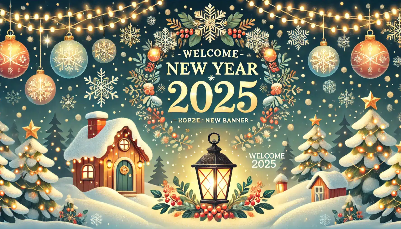 أرق عبارات تهنئة العام الجديد 2025 للأصدقاء والأحباب Happy New Year