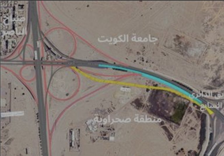 بعد غلق طريق 604 بالكويت.. اعرف خريطة التحويلات المرورية البديلة