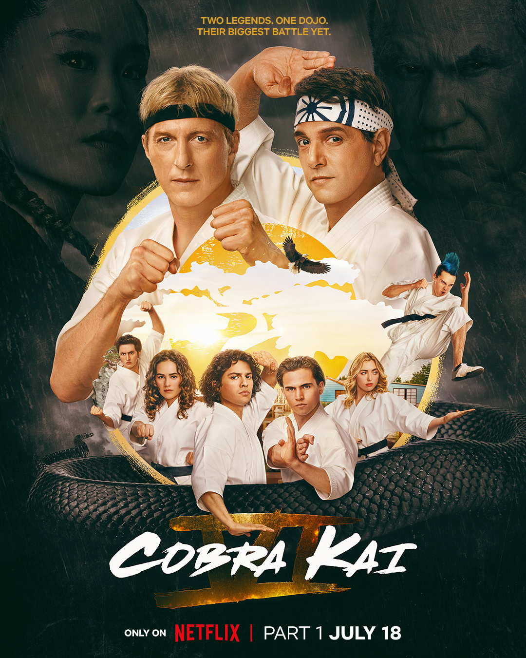 أبرز احداث مسلسل كوبرا كاي الموسم السادس وكيفية مشاهدة cobra kai season 6 على نتفليكس 