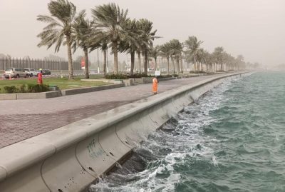 انخفاض ملحوظ في درجات الحرارة