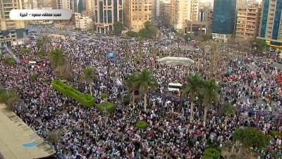 20250331114347288 ملايين المصريين يحتشدون لدعم القضية الفلسطينية عقب صلاة العيد.. صور
