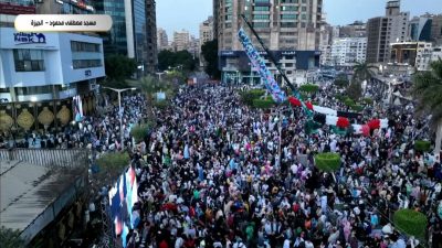 FB IMG 1743420583636 ملايين المصريين يحتشدون لدعم القضية الفلسطينية عقب صلاة العيد.. صور