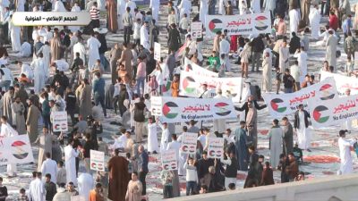 FB IMG 1743420589064 ملايين المصريين يحتشدون لدعم القضية الفلسطينية عقب صلاة العيد.. صور
