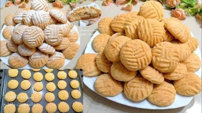 طريقة عمل بسكويت النشادر بالماكينة 