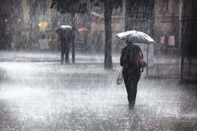 أمطار رعدية