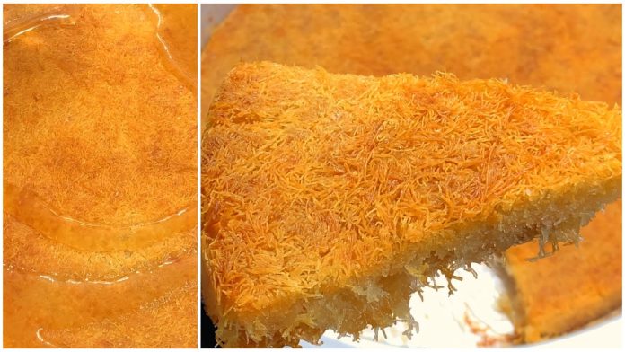 بخطوات سهلة.. طريقة عمل الكنافة السادة في المنزل مقرمشة وطعم مميز مثل المحلات