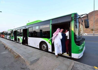 قطار الرياض والحافلات