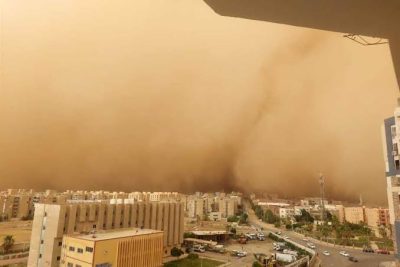 مسار العاصفة الترابية.. اعرف العاصفة الرملية وصلت فين في مصر