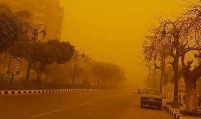 موعد انتهاء العاصفة الرملية وتحسن الأحوال الجوية في مصر