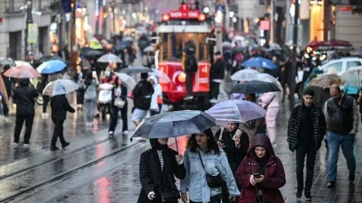 أمطار غزيرة رعدية بتركيا