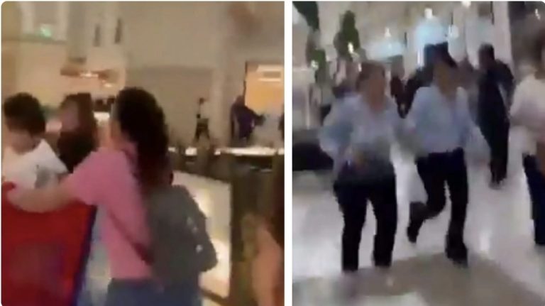 بالفيديو.. لحظات الرعب داخل مركز تجاري في الدوحة بعد الهجوم الصاروخي الإيراني