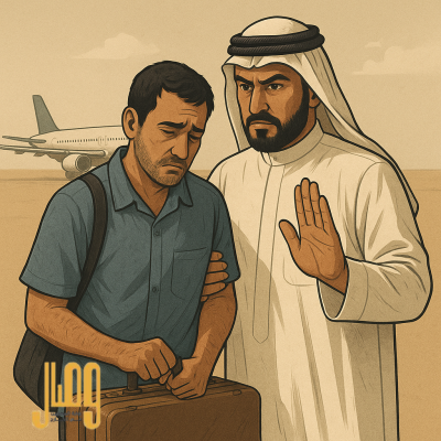 إذن المغادرة من الكويت
